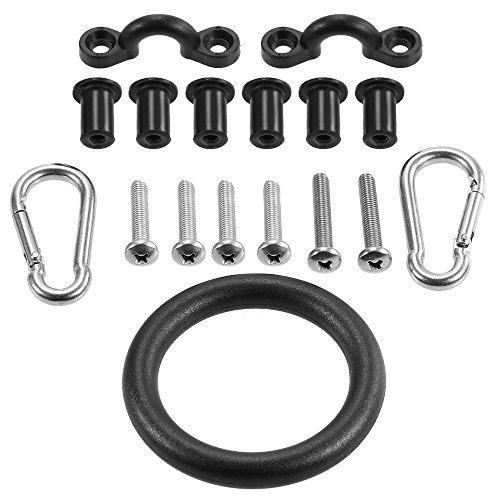 Acessórios para caiaque, Andoer 21 PCS Kit de carrinho de âncora para canoas caiaque Zig Zag Cleat R