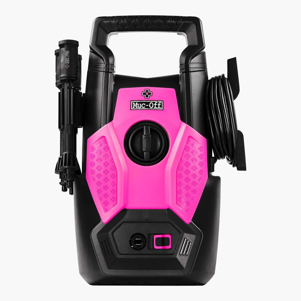 Muc-Off Idropulitrice Portatile per Bici - La Prima Idropulitrice Professionale al Mondo Specifica per Bici - Include Detergente Bici Muc-Off, Protettore Bici e Tanto Altro