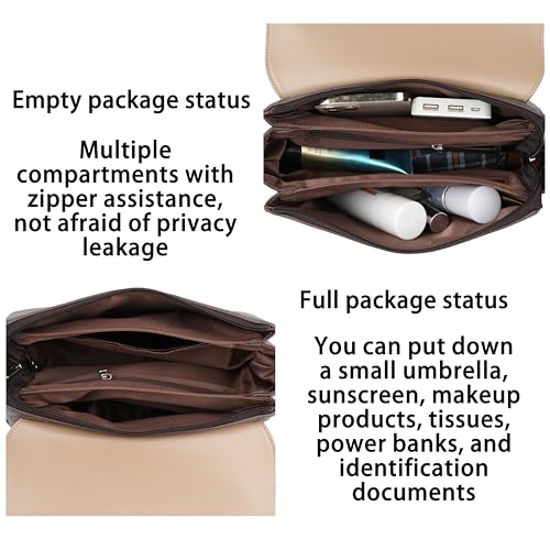 FSD. WG Purses for Women Fashion Quilted Crossbody Bag Leather Ladies Shoulder Purses Messenger Handbag Wallet4