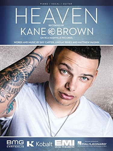 Kane Brown - Heaven - Piano/Vocal/Guitar Sheet Music Single