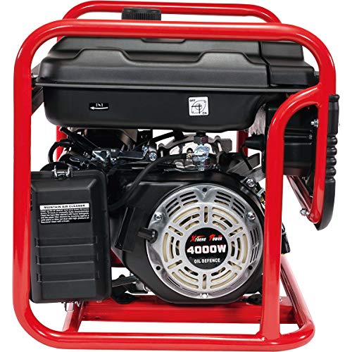image for XtremepowerUS 4000-Watt Gasoline Generator Emergency Lifan Engine Camp