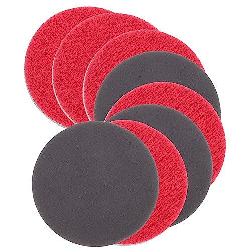 Mikikit 8Pcs Bowling Ball Polishing Pads Convenient Sanding Discs for Daily Use Grit Levels for Cleaning and Maintaining Bowling Balls