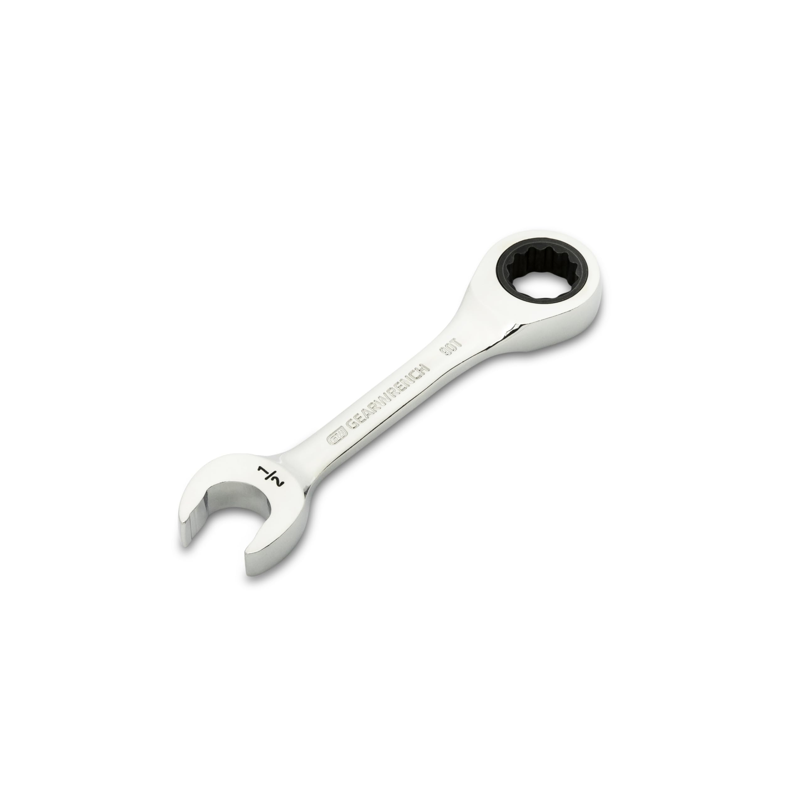 GEARWRENCH Ratschenschlüssel 1/2 Zoll – 90 Zähne, Flexibler Kopf, 12-Punkt