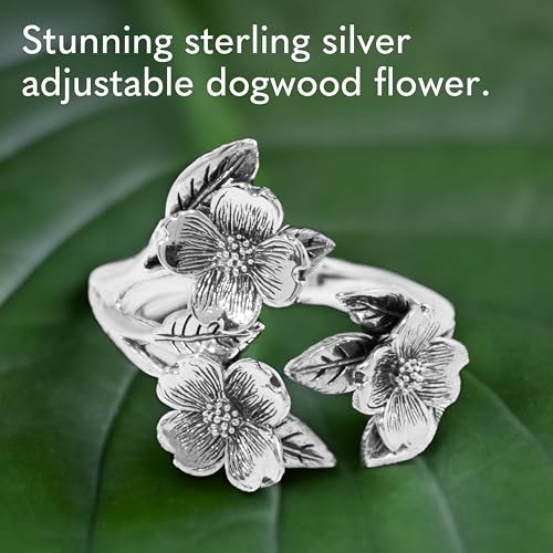 NINA DESIGNS Sterling Silver Rings - Sterling Silver Adjustable Ring, Silver Jewelry for Women, 925 Sterling Silver, Gift for Women Women’s Rings2