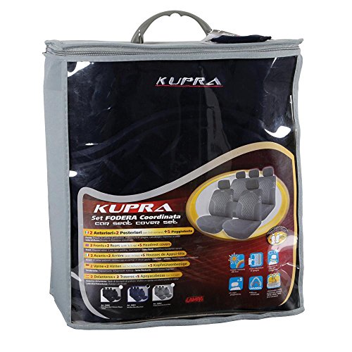 LAMPA 54840 Cubreasiento Terciopelo coche protector universal negro 3