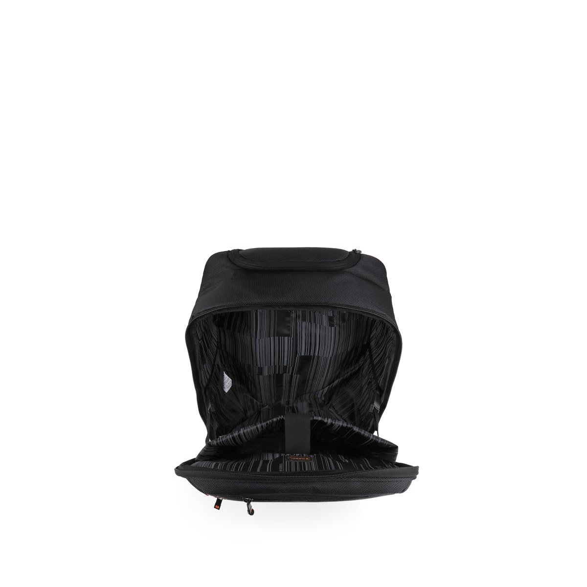 Gabol - Mochila Maletín con Ruedas con Compartimento para Portátil 15,6" Pilots - 2 Ruedas, Forro Protector y Organizador Interno - Diseño Español en Poliéster Libre de PVC - Negro