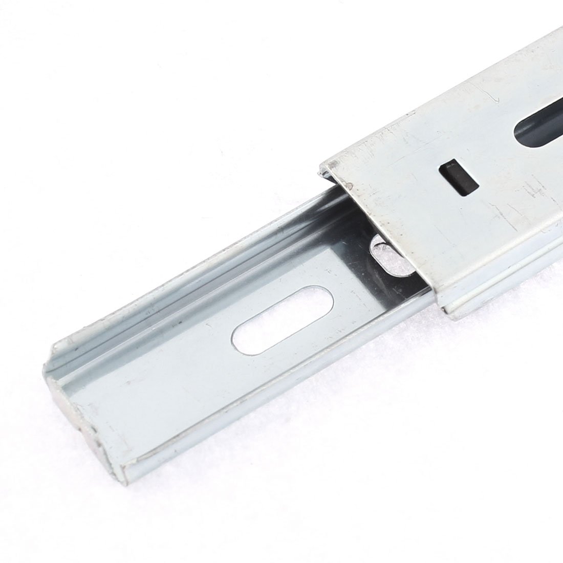 Aexit 240mm Metal Cabinet Hardware Ball Bearing Side Mounted Drawer Slides Rail Drawer Slides Track 2pcs