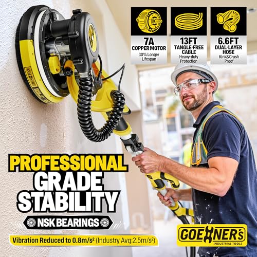 Electric Drywall Sander with Vacuum