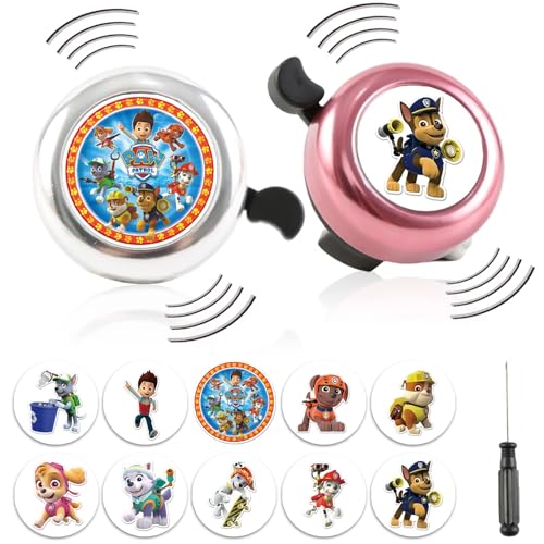 Fahrradklingel Kinder, 2 Stück Fahrradglocke für Kinderfahrrad für...