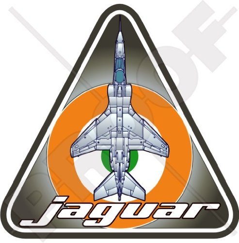 JAGUAR IS INDIA BAC-Breguet (SEPECAT) India Air Force IAF 3.7" (95mm) Vinyl Sticker, Decal