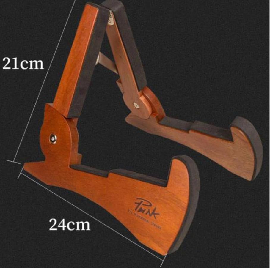 Luminexia Stand Chitarra,Supporto per Chitarra,Porta Chitarra da Terra,Supporto per Chitarra per Chitarra Acustica e Chitarra elettrica,Supporto per Chitarra Classica e Occidentale,Solid Wood