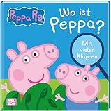  Peppa Wutz: Wo ist Peppa?: Bilderbuch ab 3 Jahren mit vielen Klappen zum Mitsuchen und Mitmachen  Für Kita-Kinder