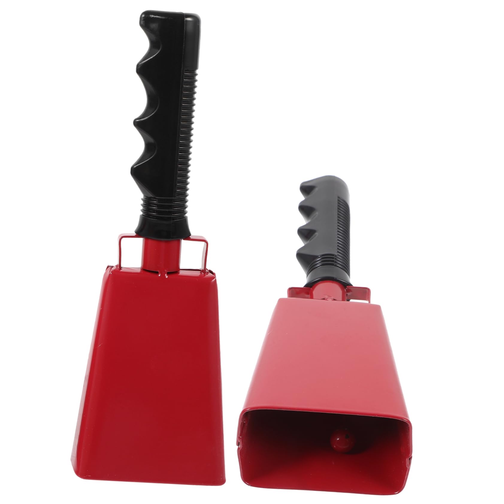 BESPORTBLE 2Pcs Handheld Cowbell for Sports Events Football Games Party Celebrations Cowbell with Handle Cheer for Your Team