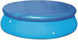 Round Swimming Pool Cover, Solar Covers for Above Ground Pools, Dust Pool Cover Protector, Pool Solar Blanket, Solar Heat Retaining Cover for Round Above Ground Inflatable Swimming Pools (12 FT, Circular)