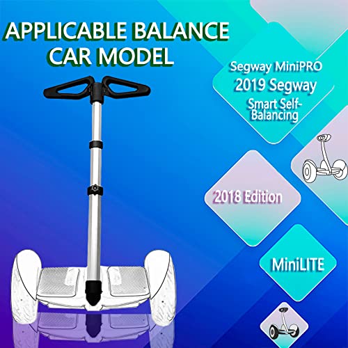 Guidon pour hoverboard Segway Ninebot miniPRO réglable argent accessoire - 6