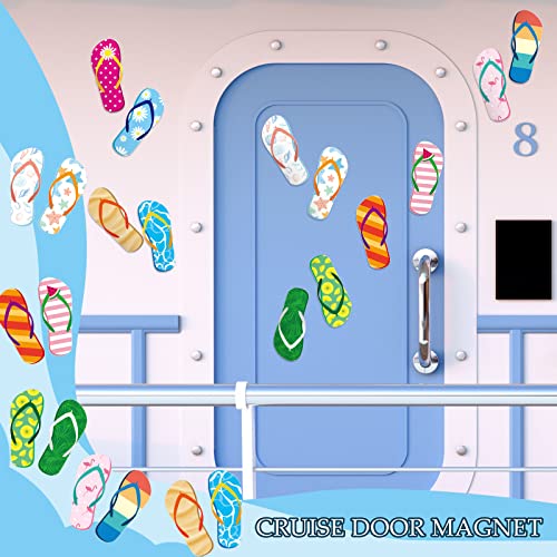 Imanes decorativos flip flop para puerta, pack de 12 miniatura 3