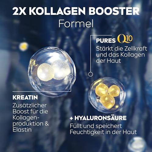 NIVEA Q10 Anti-Falten POWER Extra Straffende Augenpflege, Augencreme mildert Falten & Schwellungen, straffende Feuchtigkeitscreme mit Q10… – Ansicht 3