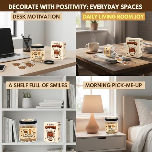 Positive Coffee Affirmation Jar