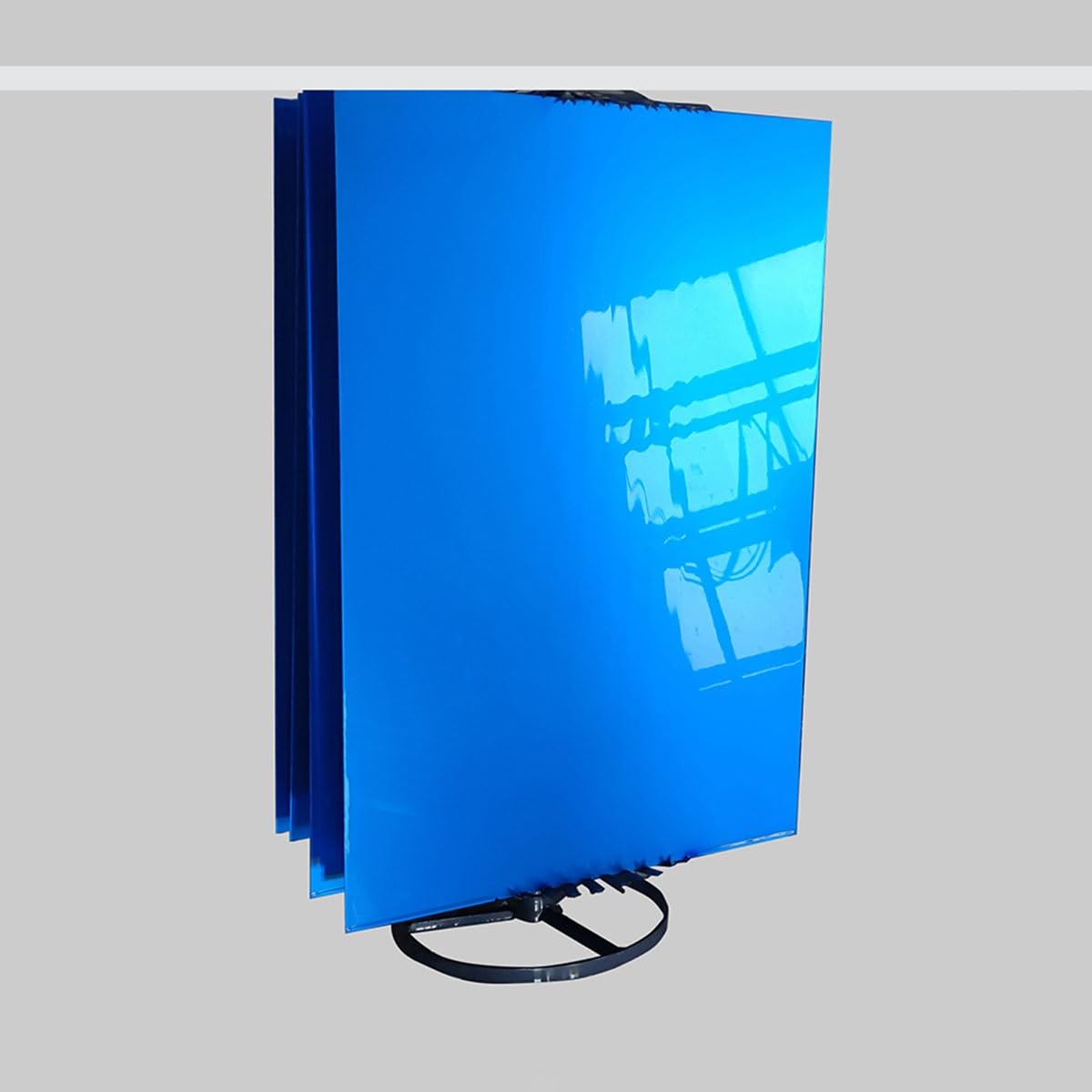 Piastra In Lega Di Alluminio Anodizzato Blu, Lamiera Di Alluminio 5052 Spessore 0,5/0,8/1/1,5/2 Mm 100×100 200×200 200×300 300×300mm(200x200x0.5mm 5Pcs)