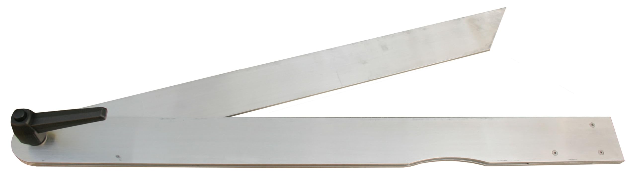 Falsa squadra in alluminio T845 | Squadra regolabile con leva di bloccaggio, squadra da falegname professionale, 450 mm