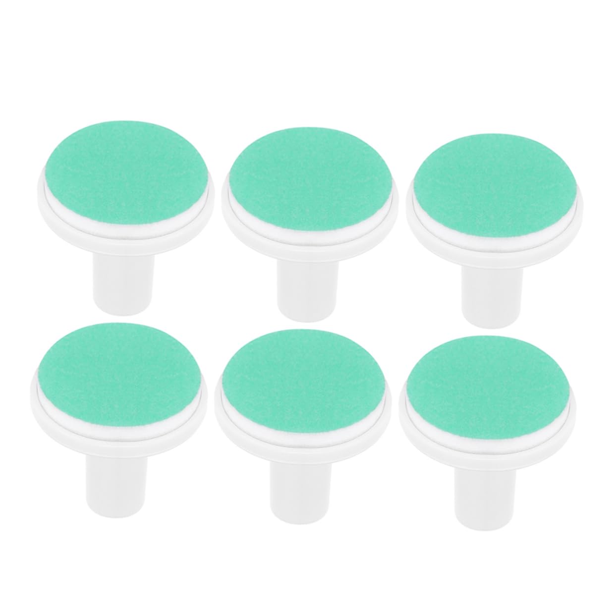 IWOWHERO Multi-Function Electric Nail Trimmer Heads 6pcs Replacement Pads for Nail Care for Boys and Girls