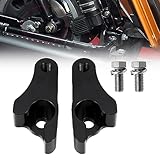 RYANSTAR RACING 2 Inch Lowering Blocks Kit Rear Slam Lowering Blocks Compatible with Harley Davidson Touring Street Glide 2002-2025 Compatible with Harley Davidson Touring Models