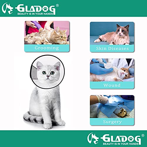 GLADOG Soft Dog Cone Collar, 3 PCS (Except XL size) Flexible Plastic Cone for Dogs After Surgery, Dog Recovery Collar… - Image 6