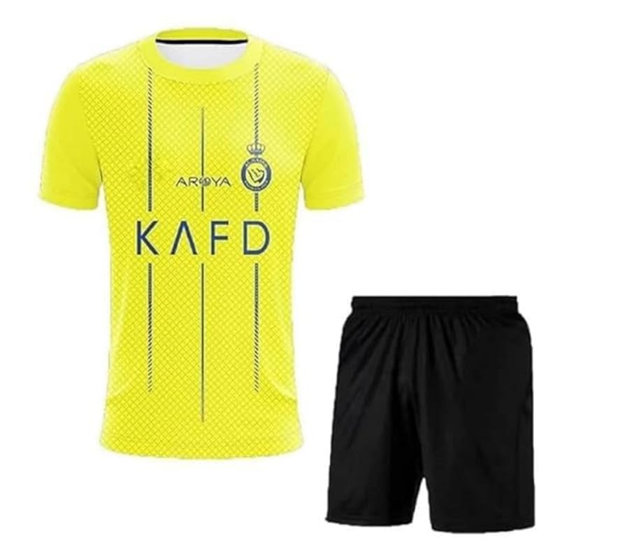Image of Portugal Jersey 2023 Ronaldo 7 for Boys and Men(Small 36,Multicolor-6)