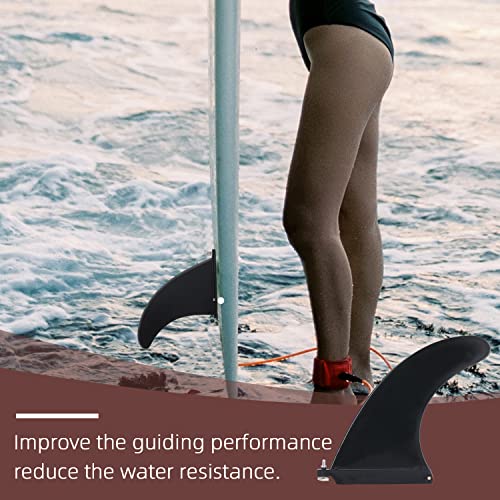 Senbaler 8" Kayaks SUP Fin Removable for Surfboard,Stand up Paddle Board,Long Board Universal with Screws - Image 4