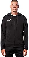 Vista 1 de Alpinestars Sudadera con capucha Asym Zip (MEDIUM) (NEGRO), Negro