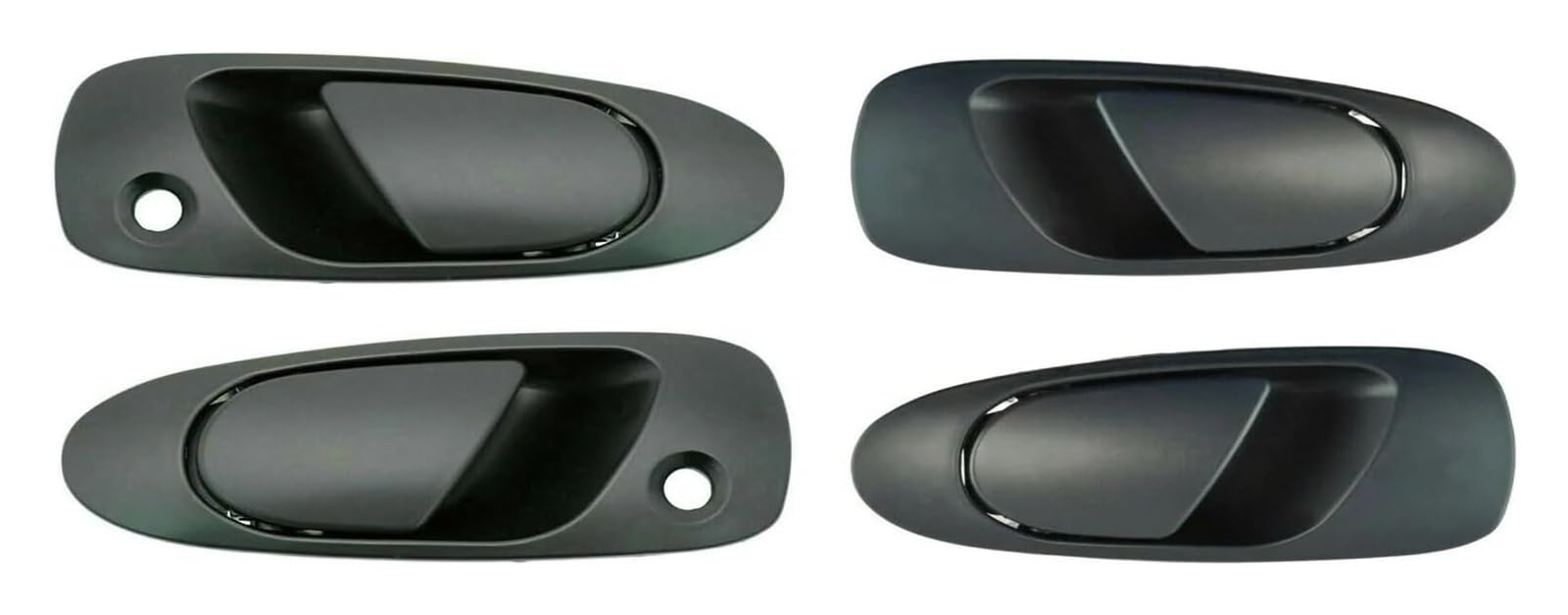 LSDSAAZA Sliding Exterior Handle for Civic 1993-1997 for Del Sol 1992-1995 Car Sliding Exterior Handle Door Repair Front Rear Outside Handles