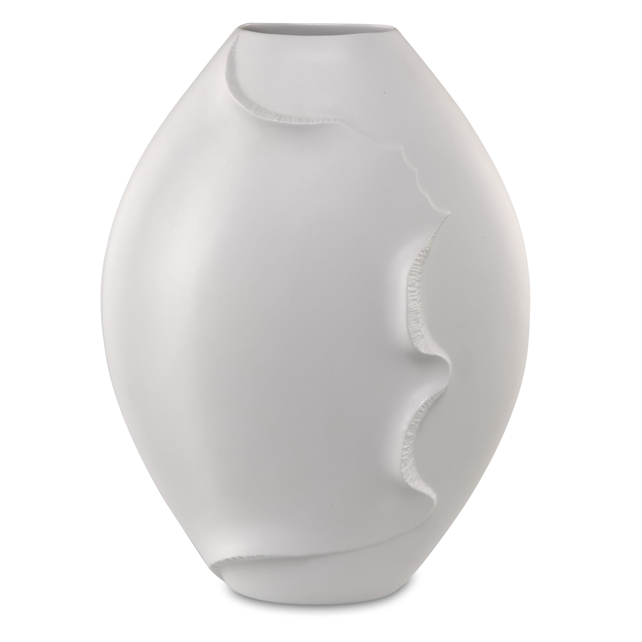 Vase en porcelaine génoise Goebel Kaiser Montana 46 cm, grand vase sur pied salon