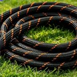100Ft Flexible Garden Hose w/10 Pattern Spray Nozzle - Image 3