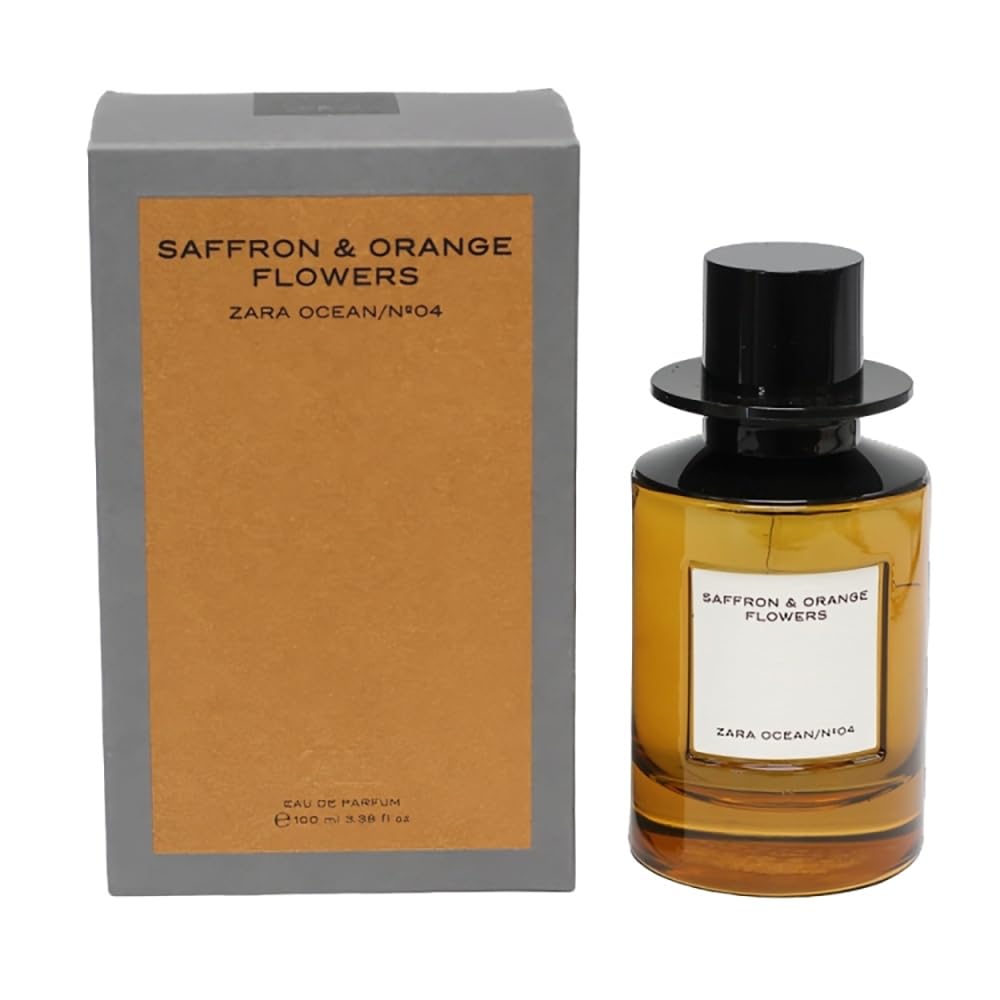 Amazon.com : Zara Saffron and Orange Flowers Cologne for Men Warm