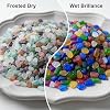 DORMIYA 1 Kg Sea Glass Stones, Colorful Frosted Glass Pebbles 0.79-1.57 in, Aquarium Rocks for Vase Fillers, Home Decor, DIY Crafts, Beach Themed Party Decoration #5