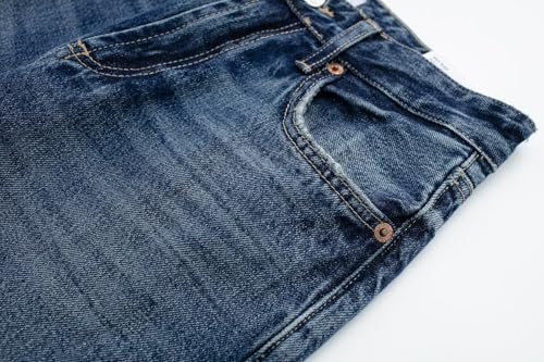 CORIRESHA Women's Casual Baggy Jeans Mid-Rise Wide Leg Boyfriend Denim Pants2