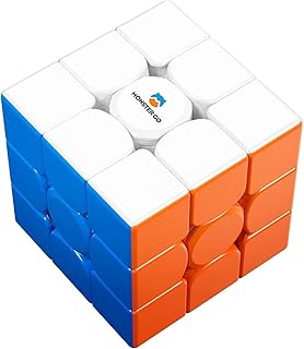 GAN Monster Go MG3M 磁石 競技用キューブ 3x3x3 マグネット内蔵 超スムーズ回転【正規品】GANCUBEのサブブランド マグネット版 競技品質 国際標準配色 ステッカーレス「軽く動いていいですね。より早い完成」高速ポジショニング