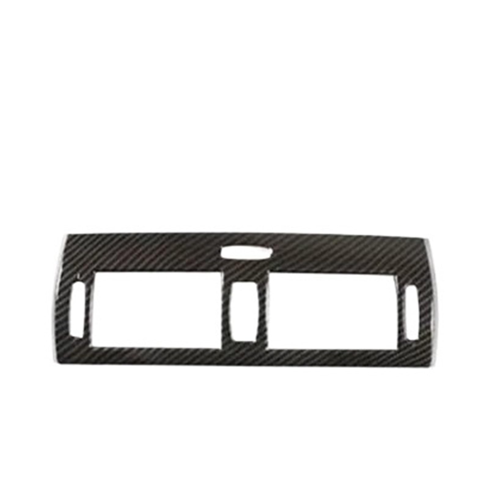 for BMW for X3 for E83 2006-2010 Car Center Console Air Conditioning Outlet Vent Frame Trim Stickers Auto Accessories Universal Interior Accessories(Carbon Fiber Style)