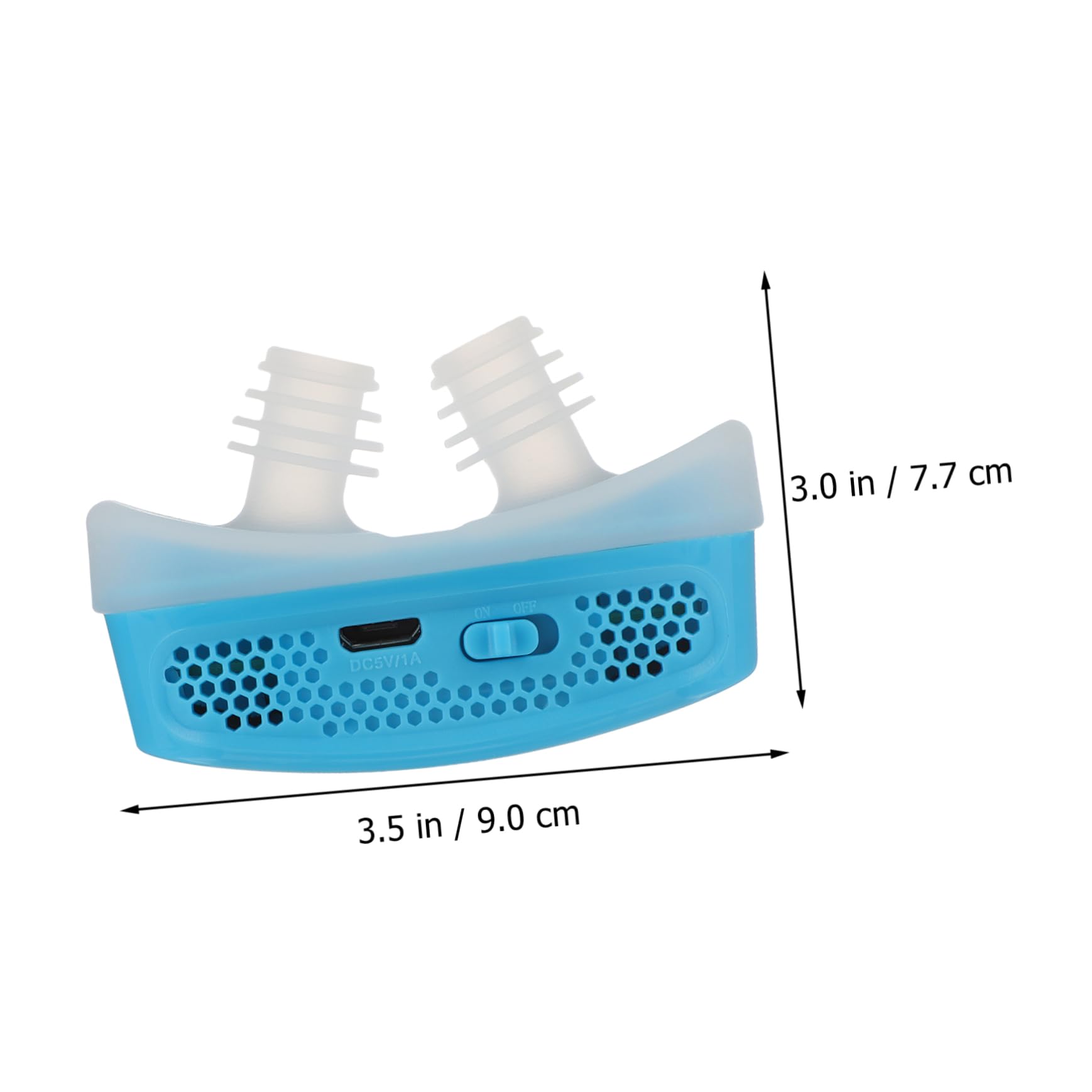 3piezas Dispositivo Antirronquidos Reutilizable De Clip Nasal Para Respiración Solución Efectiva Para Ronquidos Compatible Nariz Carga Usb Diseño Portátil y Confortable