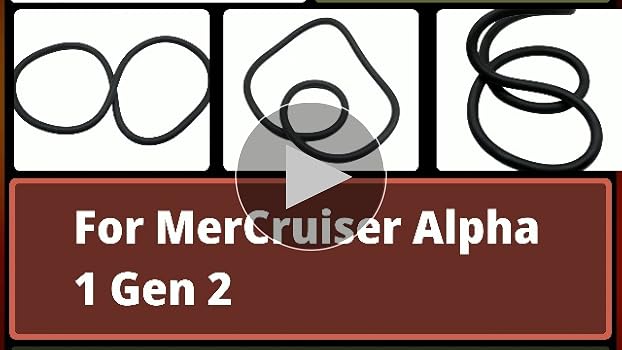 UanofCn 43713 Transom Gasket Seal for MerCruiser Alpha 1 Gen