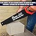 Dapetz ® 500mm TCT Masonry Saw 20" - Cuts Brick, Aerated Concrete Blocks, Slate, Breeze Block and Cement Soft Pistol Grip for Stability Tungsten Carbide Tip