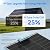 ECO-WORTHY 400W Solar Panels 4pcs 100 Watt 12 Volt Monocrystalline Solar Panel Module for Off Grid PV Power for Home, Camping, Boat, Shed Farm, RV