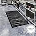 A1 Home Collections New All Purpose Anti Fatigue Versatile Rubber Floor Mat with Drain Holes, Workplace Mat, Restaurant Kitchen Mat, Bar Area Mat, Commercial, Industrial Anti Fatigue Mat 24x36 Inches
