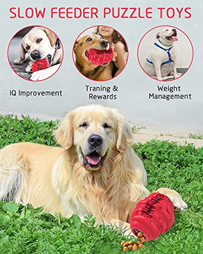 HETOO Dog Toys, Indestructible Tough Dog Chew Toys for Aggressive Chewers Medium Large Breed, Interactive Treat… - Image 6