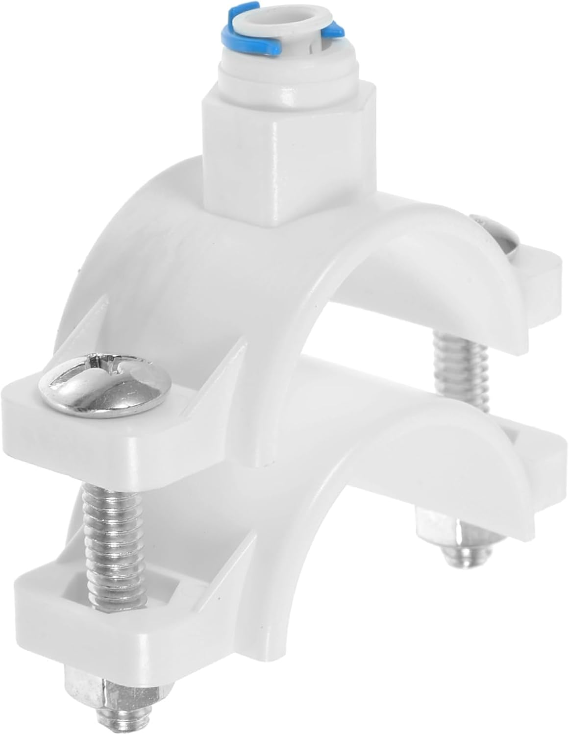 Veemoon Leak Proof Pom Drain Saddle Clamp for Reverse Osmosis Water Filter Suitable Sink and Ro Systems