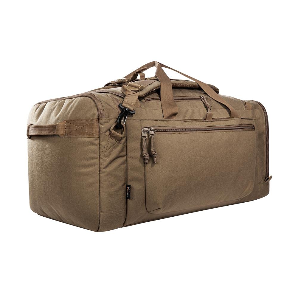 Tasmanian Tiger TT Torba oficerska 58L, torba taktyczna do podróży z systemem nośnym do użytku jako plecak i rzepem Molle we wnętrzu, brązowy, 58L