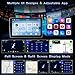 4+64GB Radio for Hyundai Sonata 2010-2015 Android 15 Car Stereo Wireless Carplay Andorid Auto, 9 inch INCELL Touchscreen Stereo Upgrade GPS WiFi Bluetooth 5.0 FM/RDS EQ-32 SWC Backup Camera