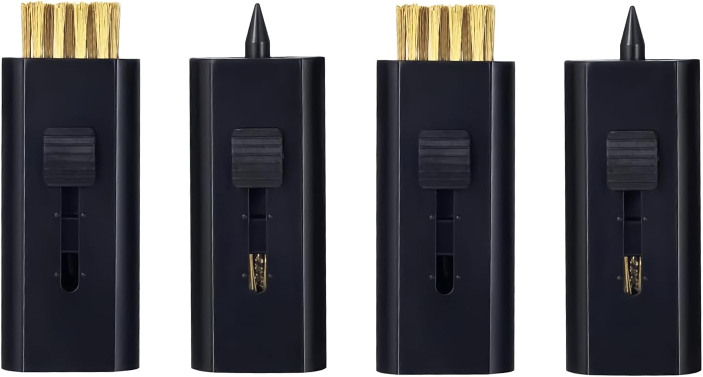 4 Pack Retractable Golf Club Cleaner Brush,Golf Club Cleaner for maintaining the Cleanliness of Your Golf Clubs