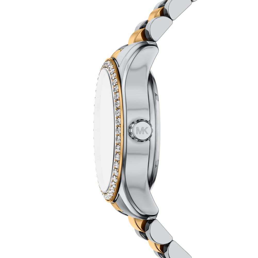 Michael Kors Lexington Mujer Reloj de 34MM de Acero Inoxidable Bicolor, MK7609