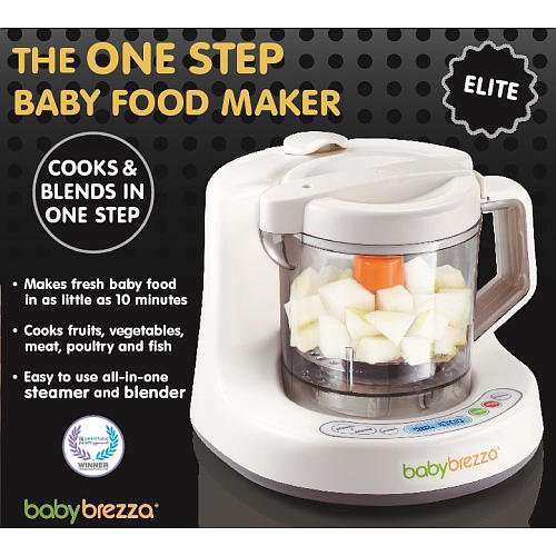 baby brezza one step deluxe food maker